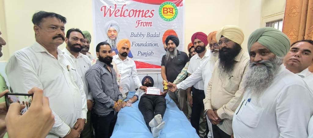 25 donors donate blood during blood donation camp organized in Morinda